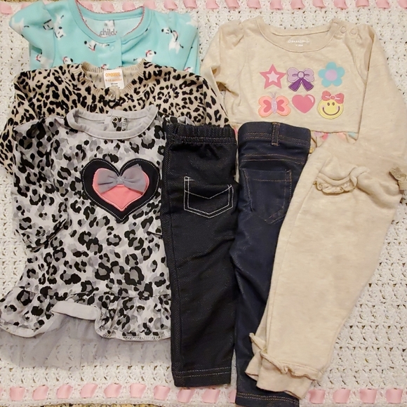 Other - BUNDLED baby girl clothes. Sz 6-9 & 6-12 mo